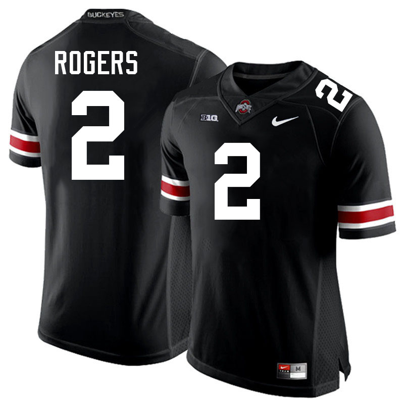 Anthony Rogers Ohio State Buckeyes Jersey College Football Uniforms-Black